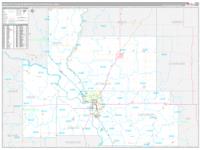Sioux City Metro Area Wall Map